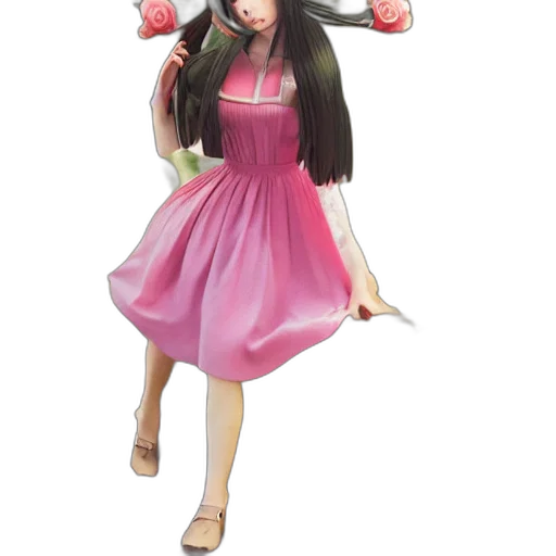 dress, concept art, 3d render, fantasy art transparent PNG cut-out