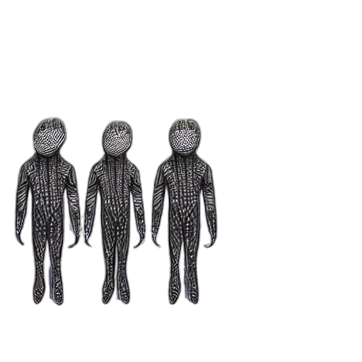 mask, jacket, robot, 3d render transparent PNG cut-out