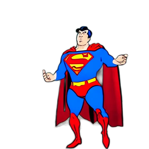 comic book art, cartoon, concept art, 3d render transparent PNG cut-out