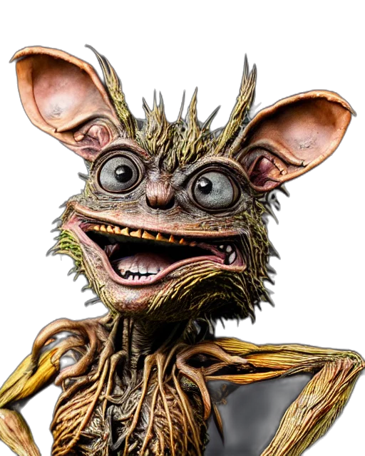 creature, mask, animal, face, 3d render, concept art, photorealistic, fantasy art transparent PNG cut-out