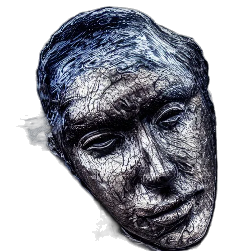 mask, face, creature, crown transparent PNG cut-out
