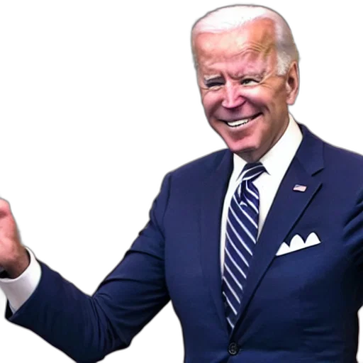 robot, creature, jacket, animal, joe, biden, pogchamp, face transparent PNG cut-out