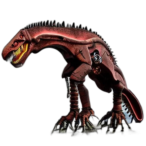 dragon, creature, animal, concept art, 3d render, fantasy art, photorealistic, mechanical transparent PNG cut-out
