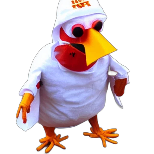 animal, hat, dress, creature transparent PNG cut-out