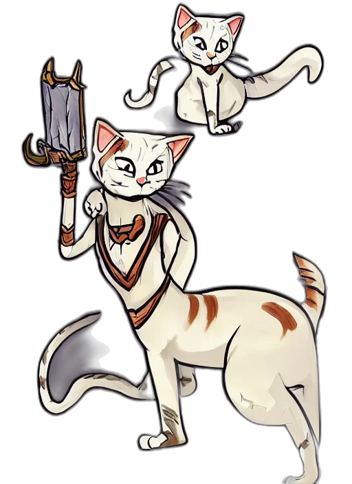 staff, concept art, fantasy art, pixel art transparent PNG cut-out