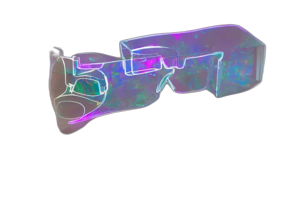 weapon, car, sword, shoes, vaporwave, 3d render, cyberpunk, concept art transparent PNG cut-out