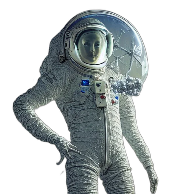 robot, staff, mask, jacket transparent PNG cut-out