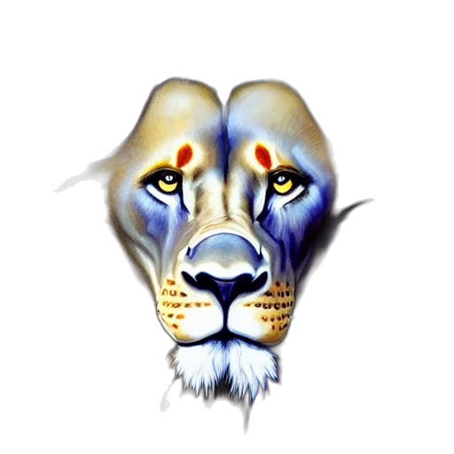 animal, face, mask, staff, photorealistic, 3d render, fantasy art, concept art transparent PNG cut-out