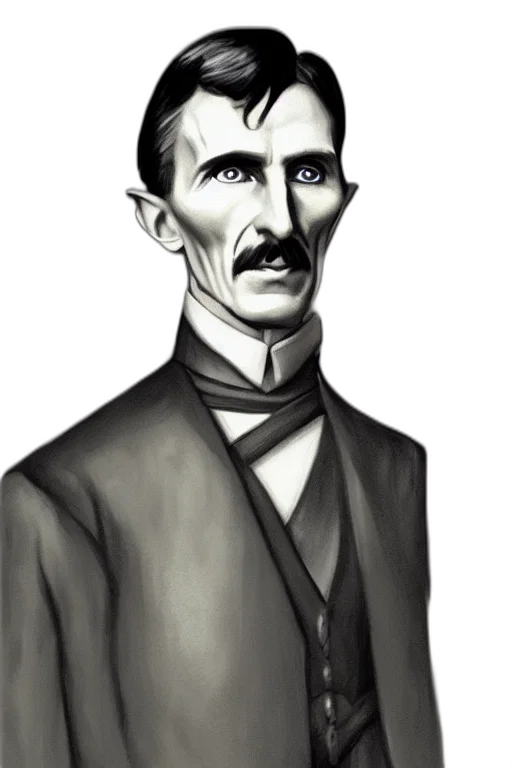 face, staff, concept art, photorealistic transparent PNG cut-out