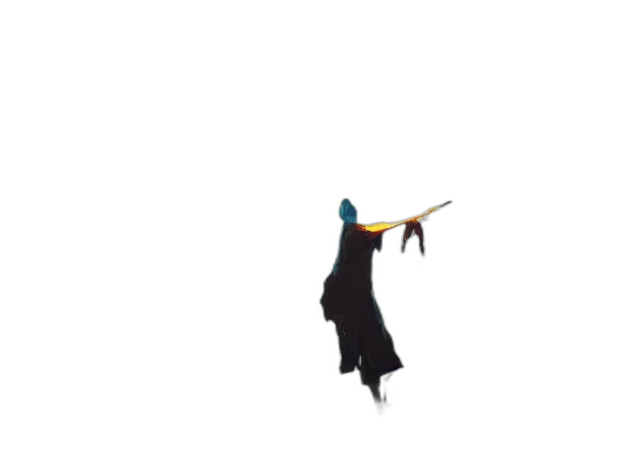 umbrella, staff, dress, hat transparent PNG cut-out