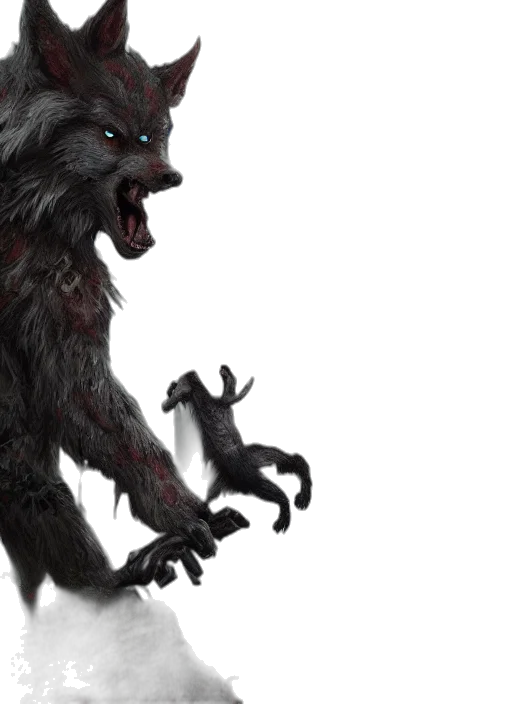 creature, animal, staff, concept art transparent PNG cut-out