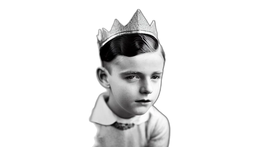 crown, hat, face, animal transparent PNG cut-out
