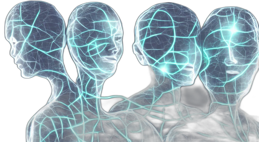 mask, 3d render, concept art, cyberpunk transparent PNG cut-out