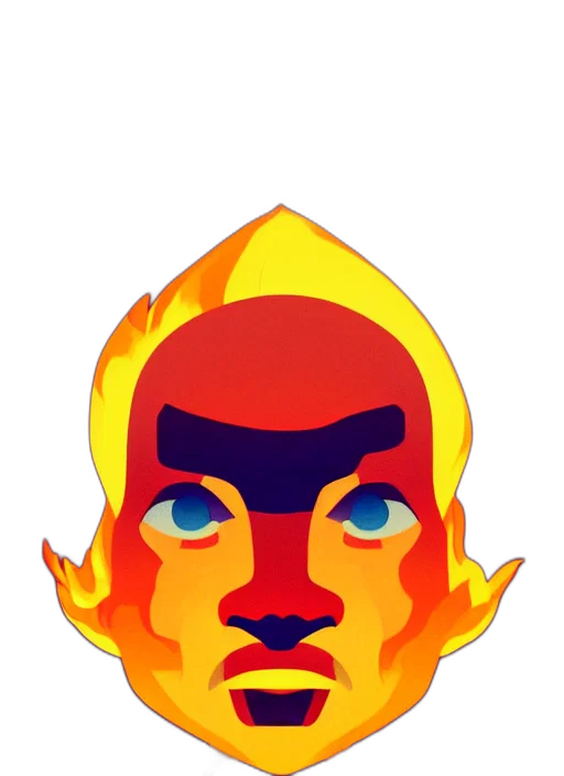 mask, face, staff, pixel art transparent PNG cut-out