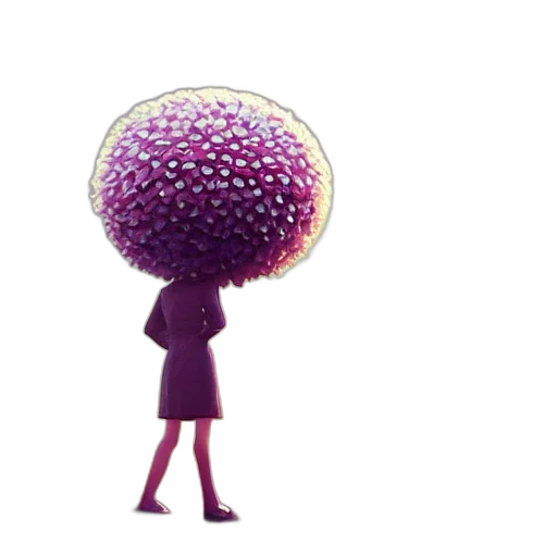 hair, hat, dress, crown, 3d render, concept art, pixel art, fantasy art transparent PNG cut-out
