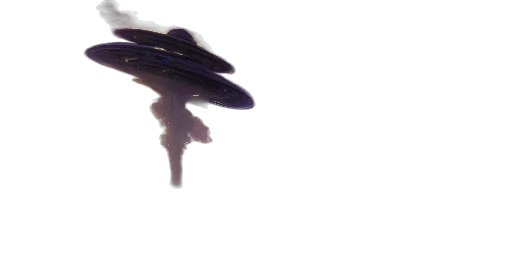 hair, dragon, creature, umbrella, 3d render, photorealistic, concept art, outer space transparent PNG cut-out