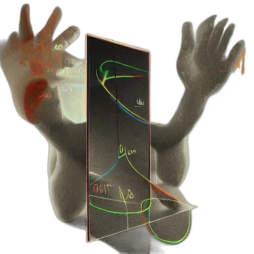 concept art, 3d render, fundamental, equations, physics, digital, art, trending transparent PNG cut-out