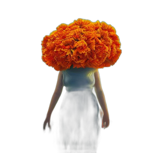 flower, crown, dress, hat transparent PNG cut-out