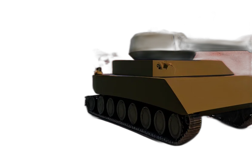 weapon, robot, car, 3d render transparent PNG cut-out