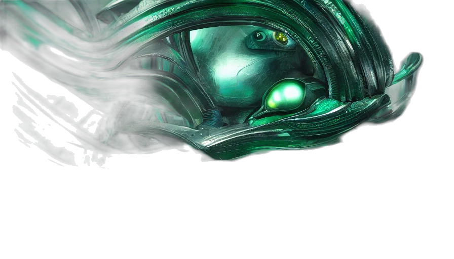 mask, dragon, creature, robot, concept art, fantasy art, 3d render, photorealistic transparent PNG cut-out