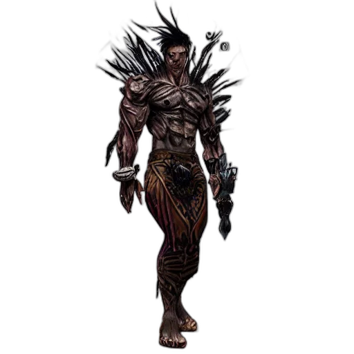 staff, weapon, creature, concept art transparent PNG cut-out