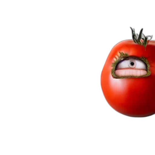 food, face, crown, creature transparent PNG cut-out