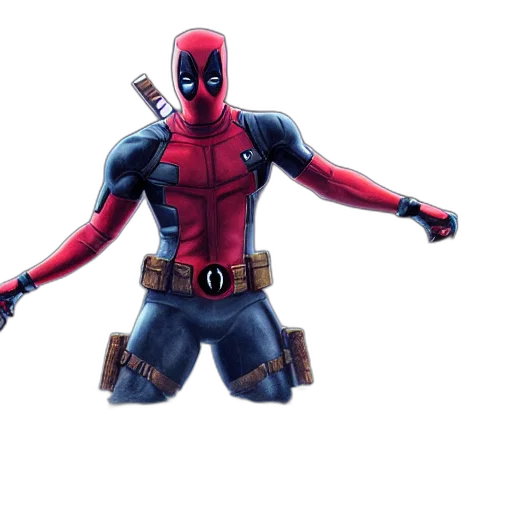 weapon, concept art, 3d render, comic book art, pixel art, red, full, body transparent PNG cut-out