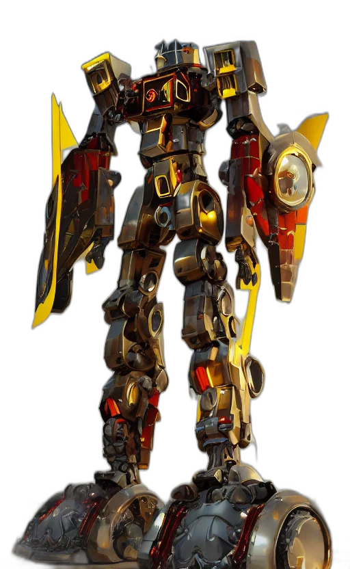 robot, weapon, staff, sword transparent PNG cut-out