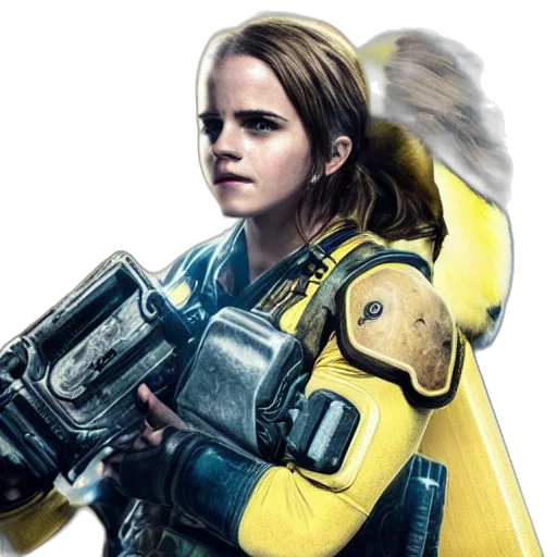 weapon, jacket, robot, concept art transparent PNG cut-out