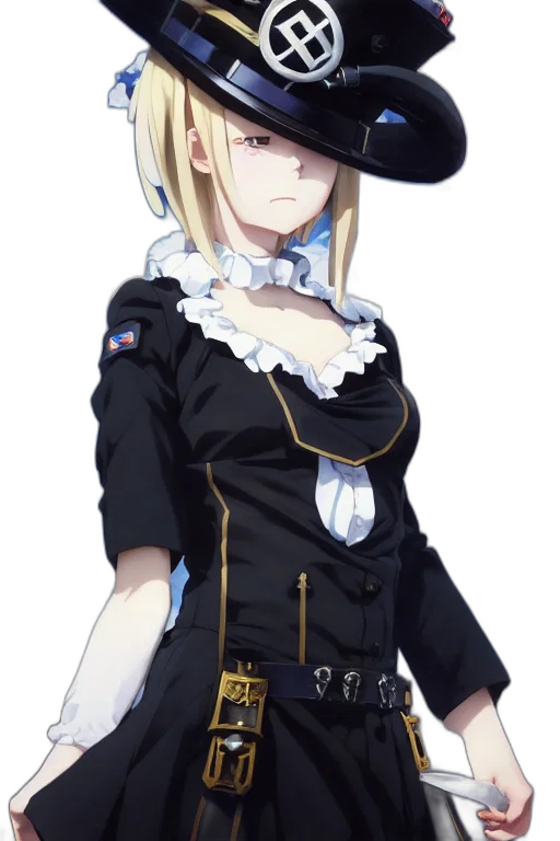 staff, hat, jacket, weapon transparent PNG cut-out