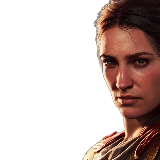 face, photorealistic, concept art, fantasy art transparent PNG cut-out