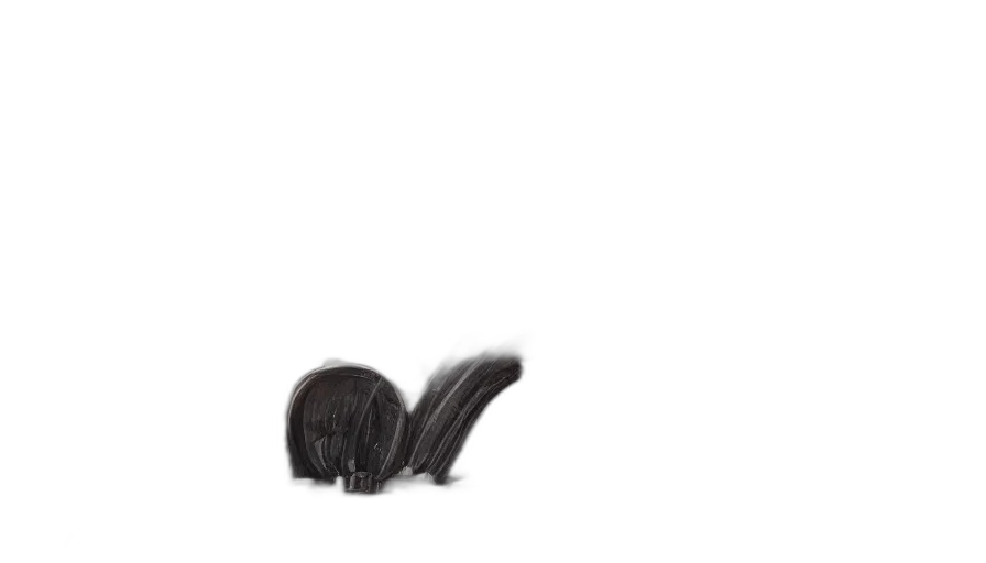 hair, hat, animal, creature, photorealistic, 3d render, pencil sketch, concept art transparent PNG cut-out