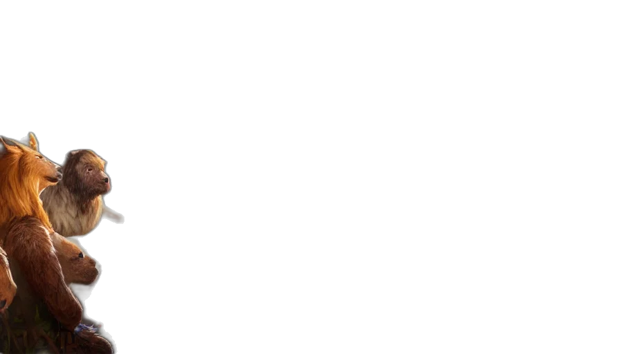 staff, face, monochrome, pastel, table, dinner, animals, where transparent PNG cut-out