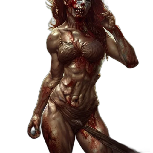 creature, face, staff, concept art transparent PNG cut-out