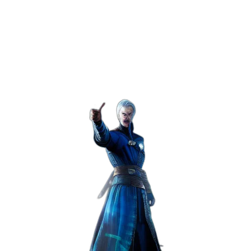 staff, sword, weapon, jacket, concept art, fantasy art, 3d render, pixel art transparent PNG cut-out