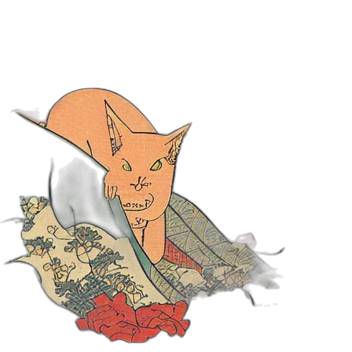 flower, hat, crown, animal transparent PNG cut-out