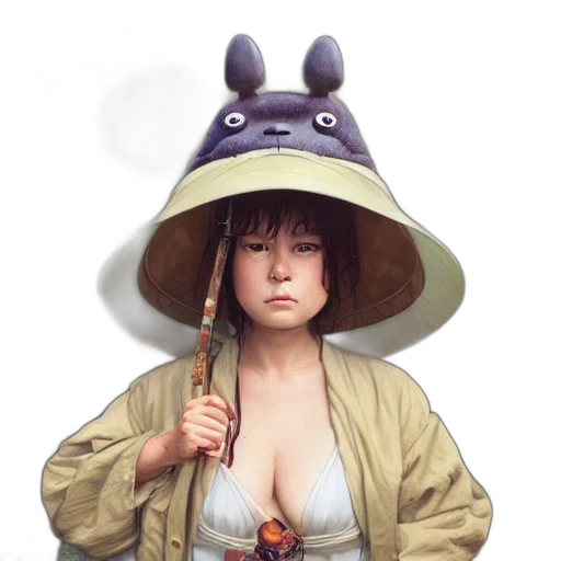 hat, staff, face, dragon, concept art, fantasy art, photorealistic, oil painting transparent PNG cut-out