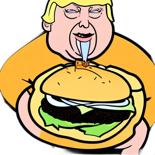 food, cartoon, concept art, comic book art transparent PNG cut-out