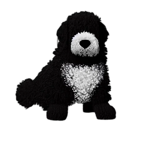 animal, staff, creature, 3d render, pixel art, monochrome, closeup, photorealistic transparent PNG cut-out