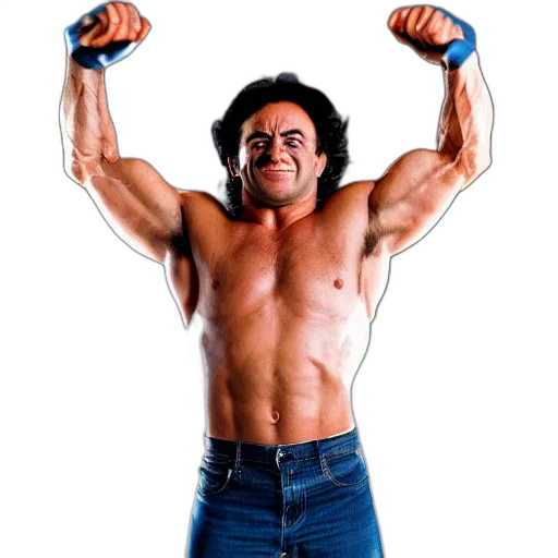 animal, weapon, hair, photorealistic, photoshoot, ripped, hyper, muscular transparent PNG cut-out