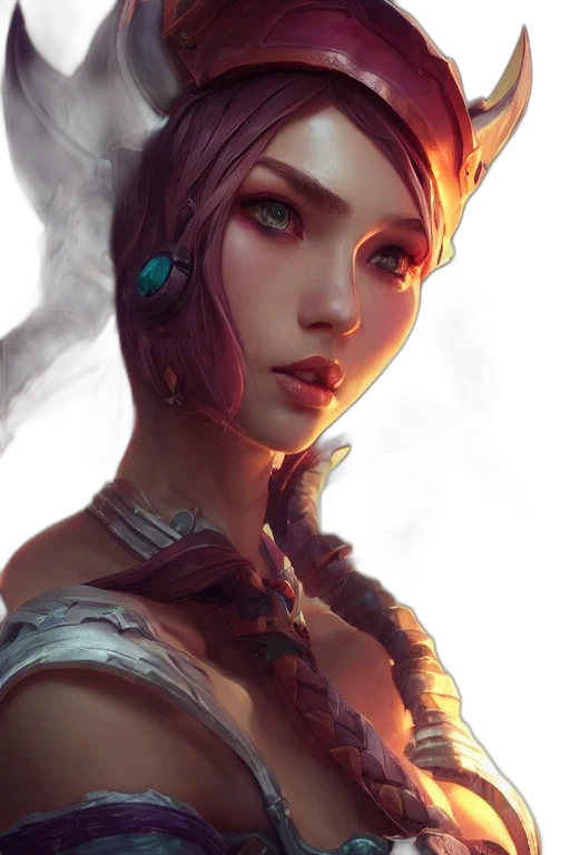 face, crown, staff, jewelry, fantasy art, concept art, photorealistic, comic book art transparent PNG cut-out
