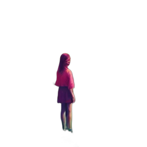 dress, jacket, robot, face transparent PNG cut-out