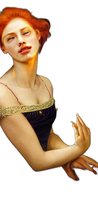dress, jewelry, mask, face, photorealistic, 3d render, concept art, fantasy art transparent PNG cut-out