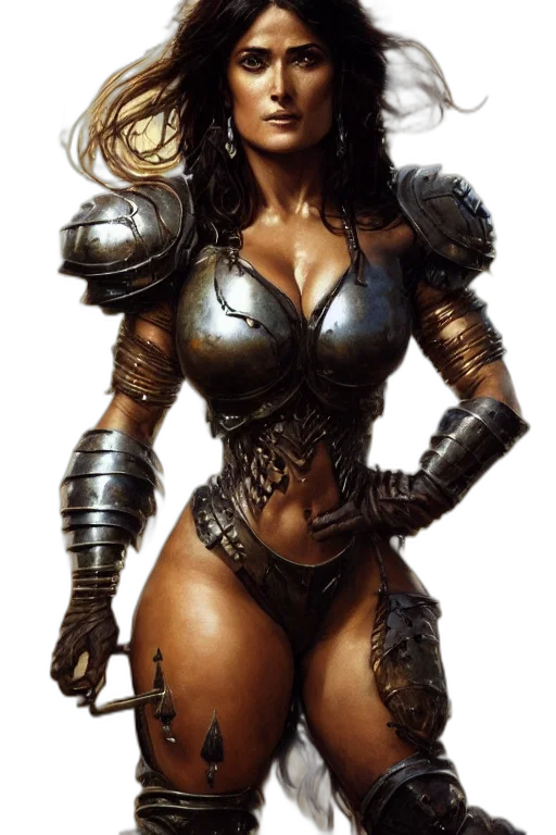 fantasy art, concept art, comic book art, photorealistic transparent PNG cut-out
