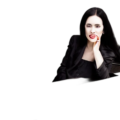 jacket, hair, concept art, photorealistic transparent PNG cut-out