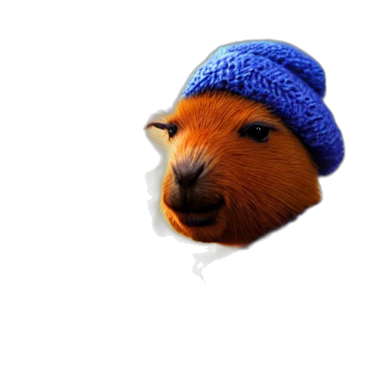 hat, animal, face, creature transparent PNG cut-out