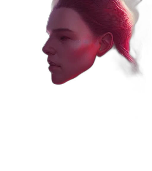 face, mask, robot, crown, photorealistic, concept art, 3d render, cyberpunk transparent PNG cut-out