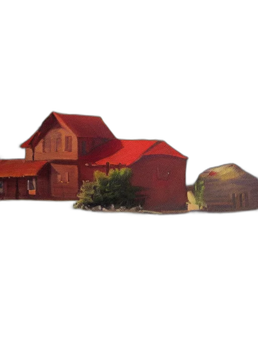 building, furniture, food, car, concept art, photorealistic, 3d render, oil painting transparent PNG cut-out