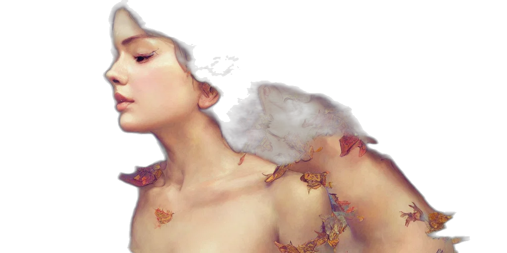 jewelry, fantasy art, photorealistic, watercolor transparent PNG cut-out