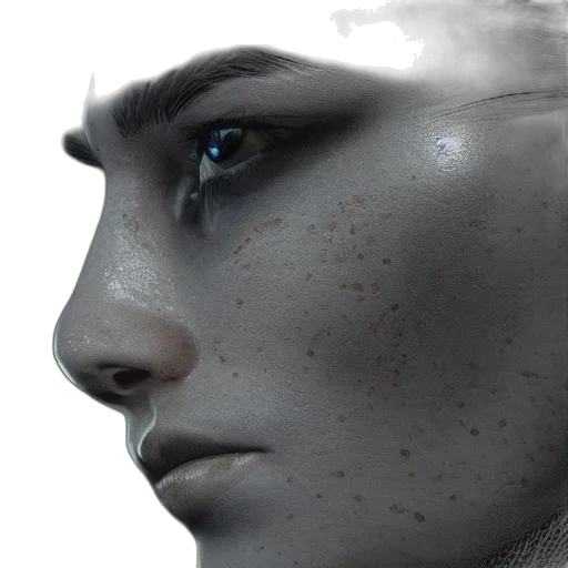 robot, face, mask, creature transparent PNG cut-out